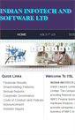 Mobile Screenshot of indianinfotechandsoftwareltd.com